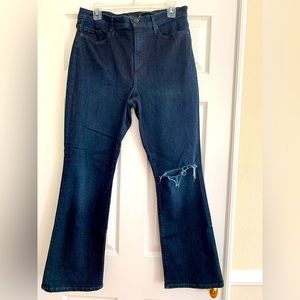 Banana Republic Flare Jeans Dark Blue Size 31 Long